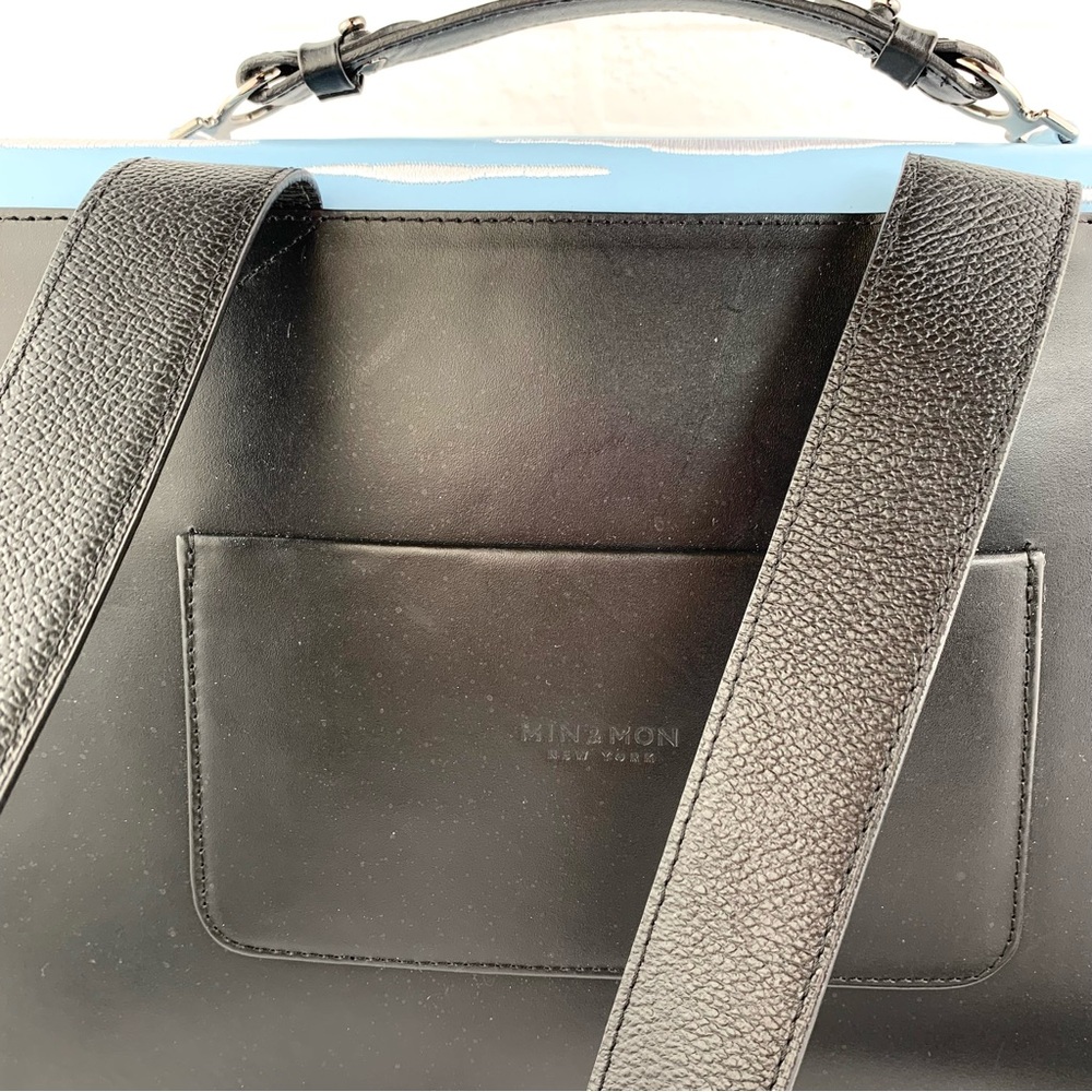 Min & Mon New York Silas Utopian Landscape Leather Backpack $450 - Picture 10 of 16
